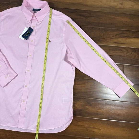 Polo Ralph Lauren Men's Size XL / 18 / 34 - 35 Classic Fit Button Up Dress Shirt - Picture 4 of 10
